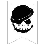 スケルトン怒ボーンBashハロウィーン バンティングフラッグ (第1の旗)