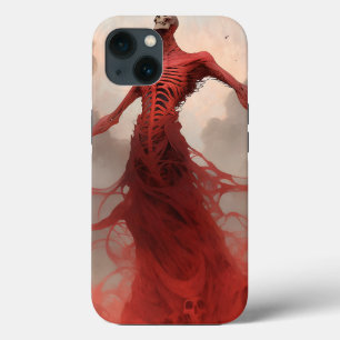 スケルトン悪魔の生き物の暗いファンタジー恐怖 iPhone 13ケース