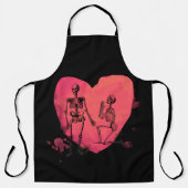スケルトン愛 エプロン (正面)