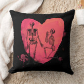 スケルトン愛 クッション (ブランケット)