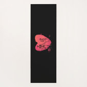 スケルトン愛 ヨガマット (裏面)