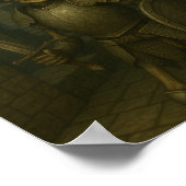 スケルトン戦士 – ダンジョン迷路のセンチネル ポスター (角)