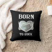 スケルトン手グレーハートグラフィッククラシック用 クッション (ブランケット)