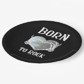 スケルトン手グレーハートグラフィッククラシック用 ペーパープレート (アングル)