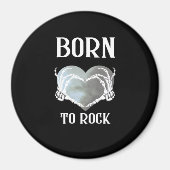 スケルトン手グレーハートグラフィッククラシック用 マグネット (正面)