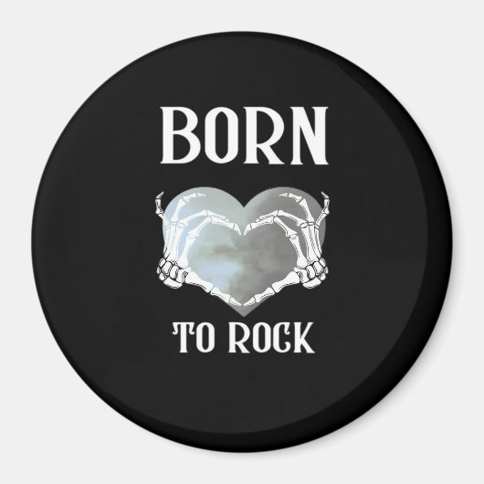 スケルトン手グレーハートグラフィッククラシック用 マグネット (正面)