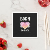 スケルトン手ハートグラフィッククラシック用 スタンダードカクテルナプキン (インサイチュ)