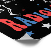 スケルトン放射線学X線テック愛国4日（7月） ポスター (角)