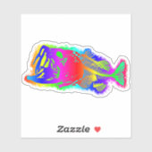 スケルトン数々のバスカサイケデリックー シール (シート)