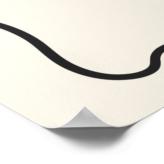 スケルトン新郎新婦の手描き結婚の歓迎 ポスター (角)