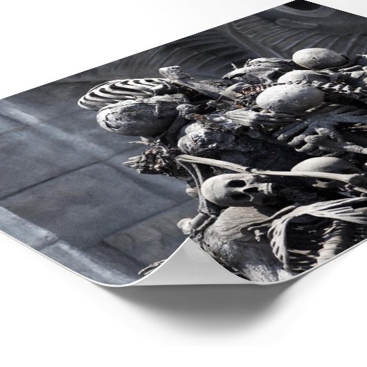 スケルトン杭 ポスター (角)