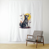 スケルトン柴叫び タペストリー (インサイチュ)