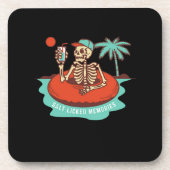 スケルトン浮動で冷たいアイテムを楽しむ コースター (正面)