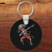 スケルトン海賊キッズ キーホルダー (正面)