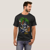 スケルトン海賊パーティー Tシャツ (正面フル)