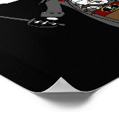 スケルトン海賊 ポスター (角)