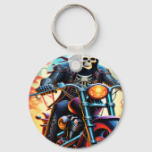 スケルトン火の洞窟を乗り越える キーホルダー (正面)