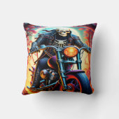 スケルトン火の洞窟を乗り越える クッション (裏面)