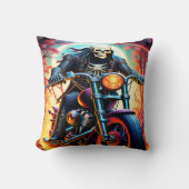 スケルトン火の洞窟を乗り越える クッション (正面)