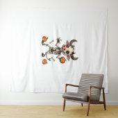 スケルトン牛パレード タペストリー (インサイチュ(横))