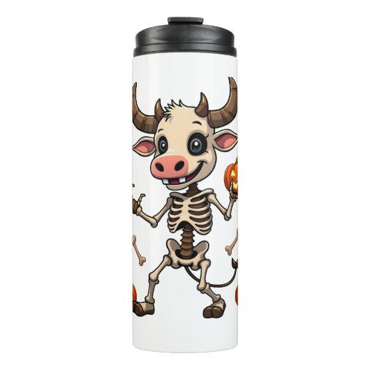スケルトン牛パレード タンブラー (正面)