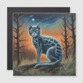 スケルトン猫 (正面/裏面)