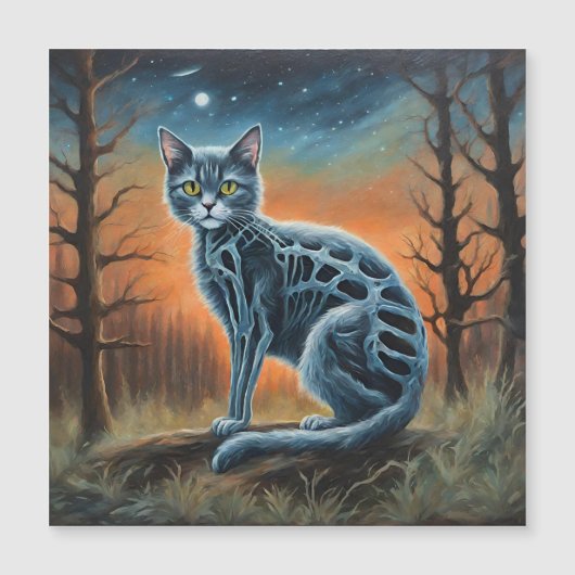 スケルトン猫 (正面)