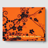 スケルトン結婚ズゲストブック ゲストブック (裏面)