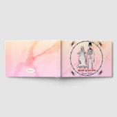 スケルトン結婚ズゲストブック ゲストブック (全面)