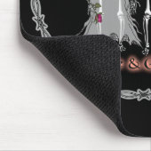 スケルトン結婚ズ マウスパッド (コーナー)