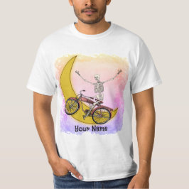 スケルトン自転車Tシャツ Tシャツ