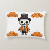 スケルトン装飾用クッション アクセントクッション (裏面)