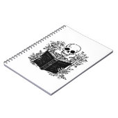 スケルトン読のロマンスの本 ノートブック (左側)