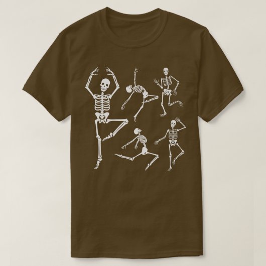 スケルトン踊りアルトゴシックパステルゴシック服Ae Tシャツ (デザイン正面)