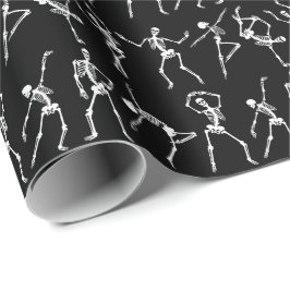 スケルトン踊り ラッピングペーパー