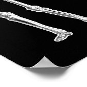 スケルトン遊のバイオリンが死んだまま捕まらないんだ! ポスター (角)