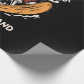 スケルトン遊サンタズスノーボード・スノーウインターティ ラッピングペーパー (角)