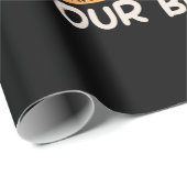 スケルトン遊サンタズスノーボード・スノーウインターティ ラッピングペーパー (ロールコーナー)