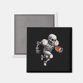 スケルトン遊ズサッカーハロウィーンスカル恋人1 マグネット (正面/裏面)