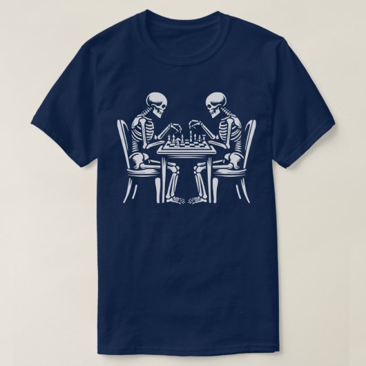 スケルトン遊チチェス8 Tシャツ (デザイン正面)