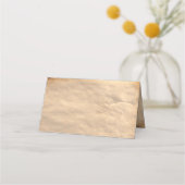 スケルトン鍵アンティーク結婚ゴシック プレイスカード (裏面)