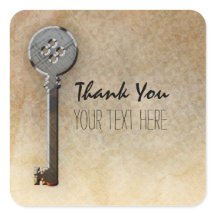 スケルトン鍵ヴィンテージルッキング