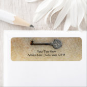 スケルトン鍵ヴィンテージ探す – アドレスの移動 ラベル (インサイチュ)