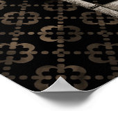 スケルトン鍵2プリント ポスター (角)