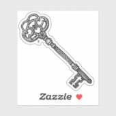 スケルトン鍵 シール (シート)