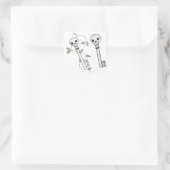 スケルトン鍵 スクエアシール (バッグ)