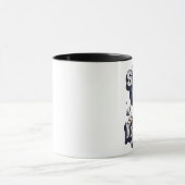 スケルトン静か:謎のバンダナを明らかにする マグカップ (中央)