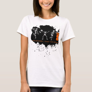スケルトン面白グッズ | スプーキー ハロウィンTシャツ Tシャツ