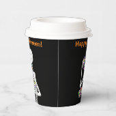 スケルトン食べズハロウィーンキャンディ 紙コップ (右)