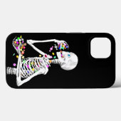 スケルトン食べズハロウィーンキャンディ Case-Mate iPhoneケース (裏面 (横))